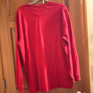 Red Long Sleeve Shirt